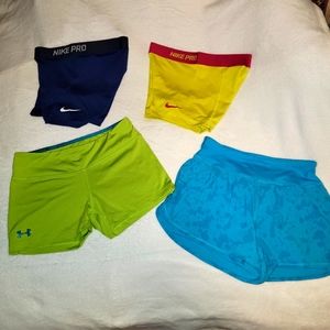 Bundle workout shorts